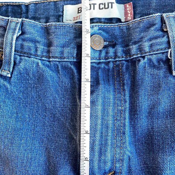 Levi's Men's Bootcut Jeans - Blue - Picture 7 of 10